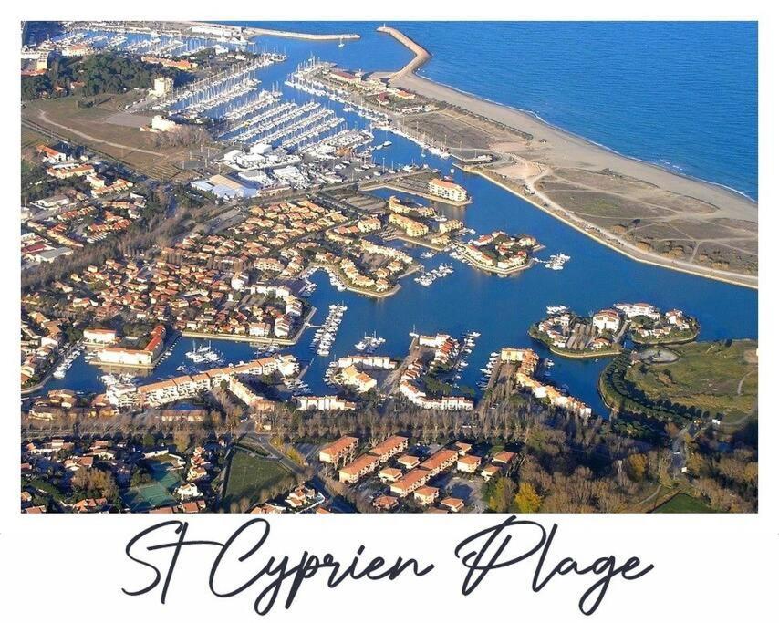Joli T2 Avec Clim, 4/6 Personnes,500M De La Plage. Saint-Cyprien  Exterior photo